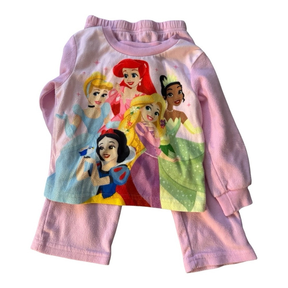 Disney Kids Pajama Set - Pink, Blue, Purple - Picture 6 of 7